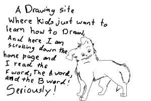 A drawing site for kids