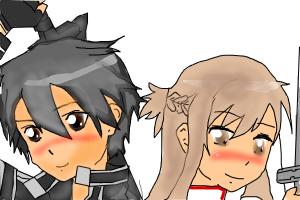 Asuna and KIrito request for ILoveCatz<3