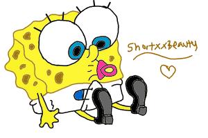 Baby Spongebob - Drawing by ShortxxBeauty - DrawingNow