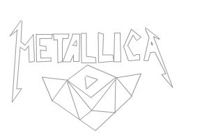 Band Logo Challenge (only out of straight lines)