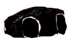 black red lambogini