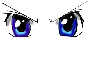 blue eyes (anime boy) - Drawing by samantha_ - DrawingNow