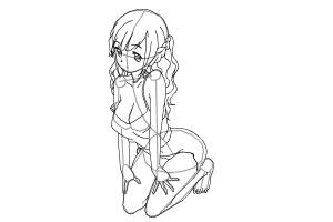 Girl Anime Cute Sexy Drawings Drawingnow
