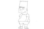 cartoon bart simsoms