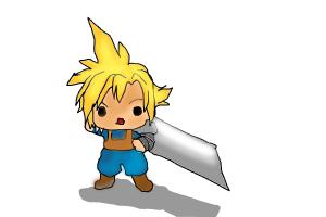 Chibi Cloud Strife