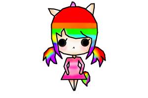 Chibi Rainbow :3