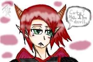 Cute little devil/Ps:Is a man by the way