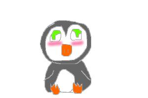 cute penguin