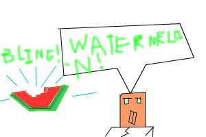 Dr. Trayaurus learns to eat watermelon! - Minecraft
