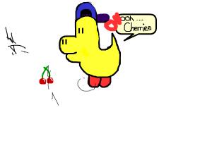 ducky and cherries