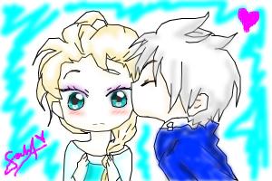Elsa and Jack Frost