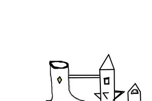 Fuel Tank With a Pre-fueled Rocket
