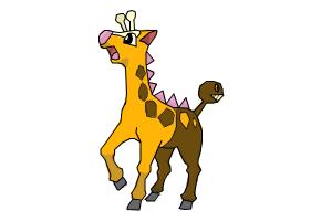 Girafarig from Pokemon!