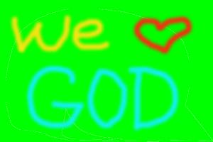 god loves us