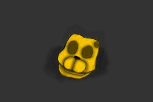 Golden Freddy mask