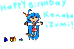 happy birthday Konata Izumi!