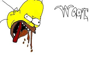 Homer Pukes