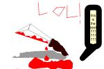 how to draw a awesome bloody knife