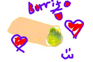 how to draw a burrito