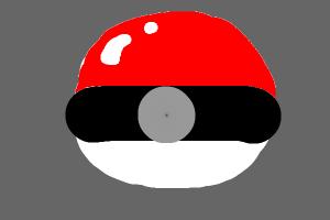 How to draw a chibi pokeball