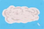 How to draw a cloud