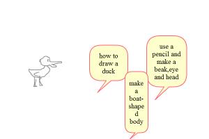 How to:draw a duck