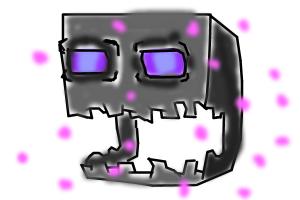 How to draw a enderman