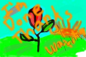 How to draw a rose (simple:for beginners.)
