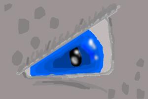 how to draw ashfur's eyes