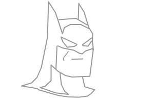 how to draw batman