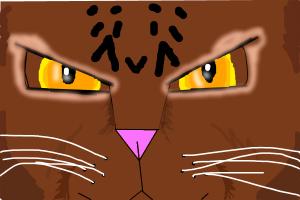 how to draw brambleclaw (face)