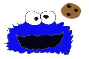 how to draw: Cookie Monster