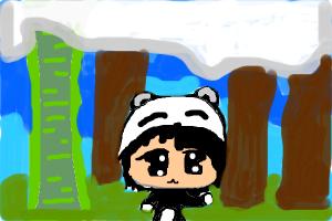 how to draw cute chibi panda