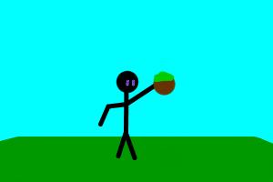 How to draw enderman recived a dirt