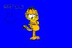 how to draw Garfield