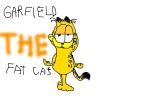 how to draw Garfield