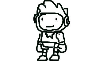 How to Draw Maxwell (Scribblenauts)