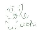 how to draw my first name in cursive