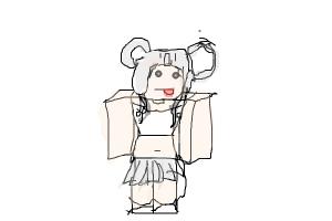 how to draw my roblox chacter