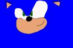 how to draw sonics face