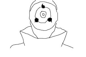 how to draw tobi (obito)