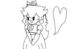 How to easily draw Princess Peach -Chibi