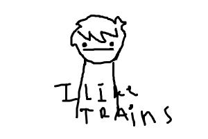 I Like Trains Kid