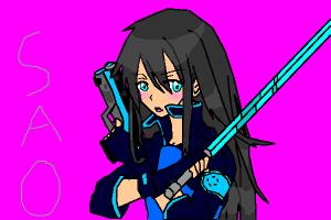 if i were in sao i'd look like this