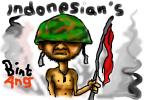 indonesians soldier on independence days