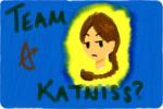 Katniss Everdeen is not amused