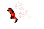 KIA as a wolf from lego Ninjago