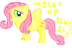 MY MESSED UP FLUTTER SHy