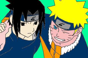 naruto and sasuke