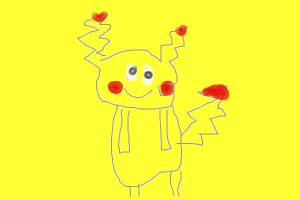 pikachu standing